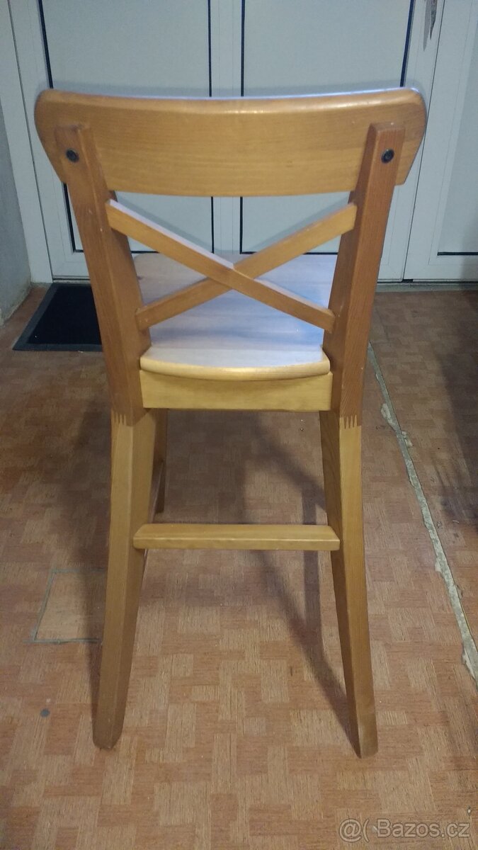 Dětská dřevěná židle IKEA Ingolf - 4