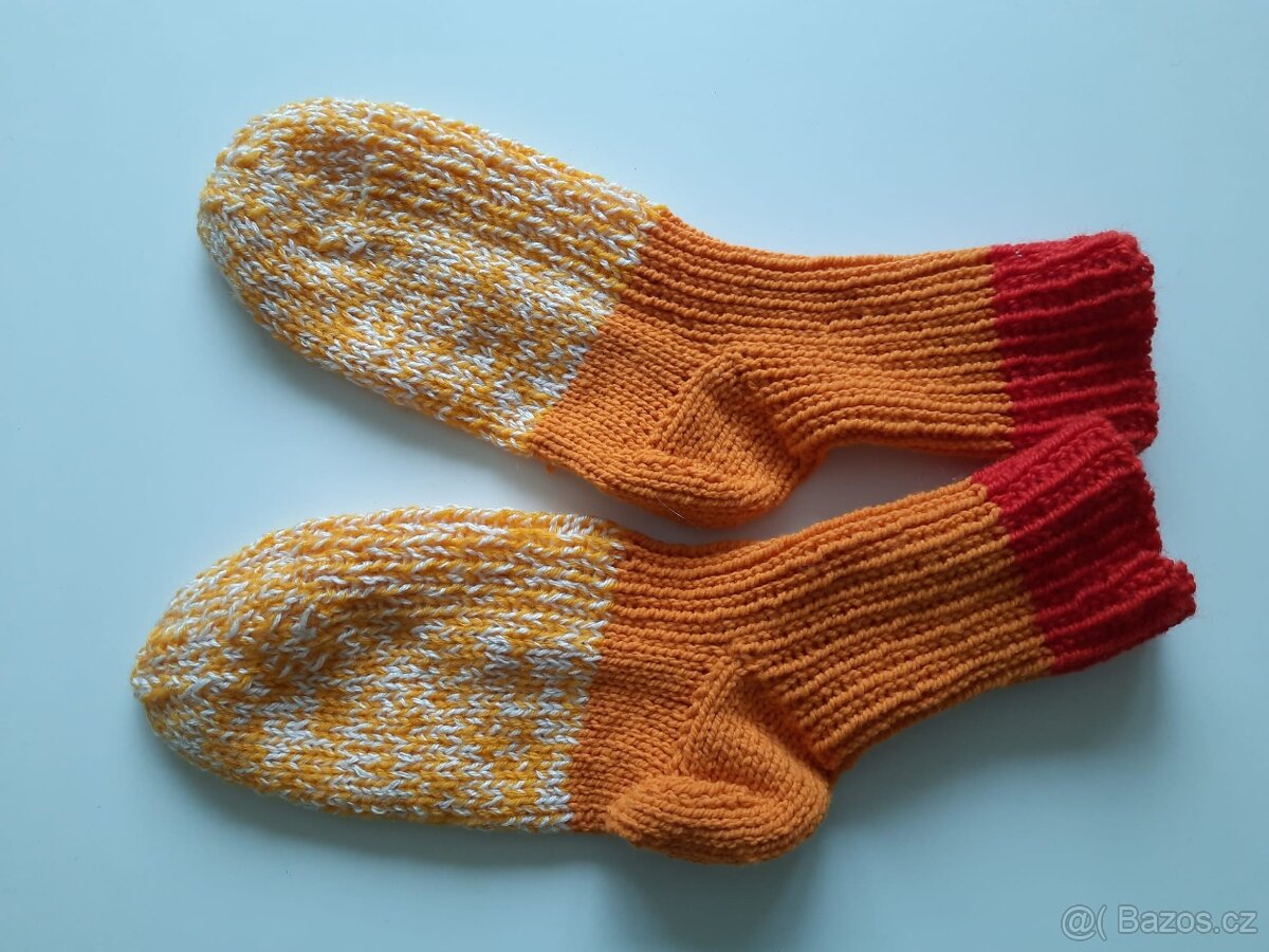 Pletené ponožky vel 38-42 - 4