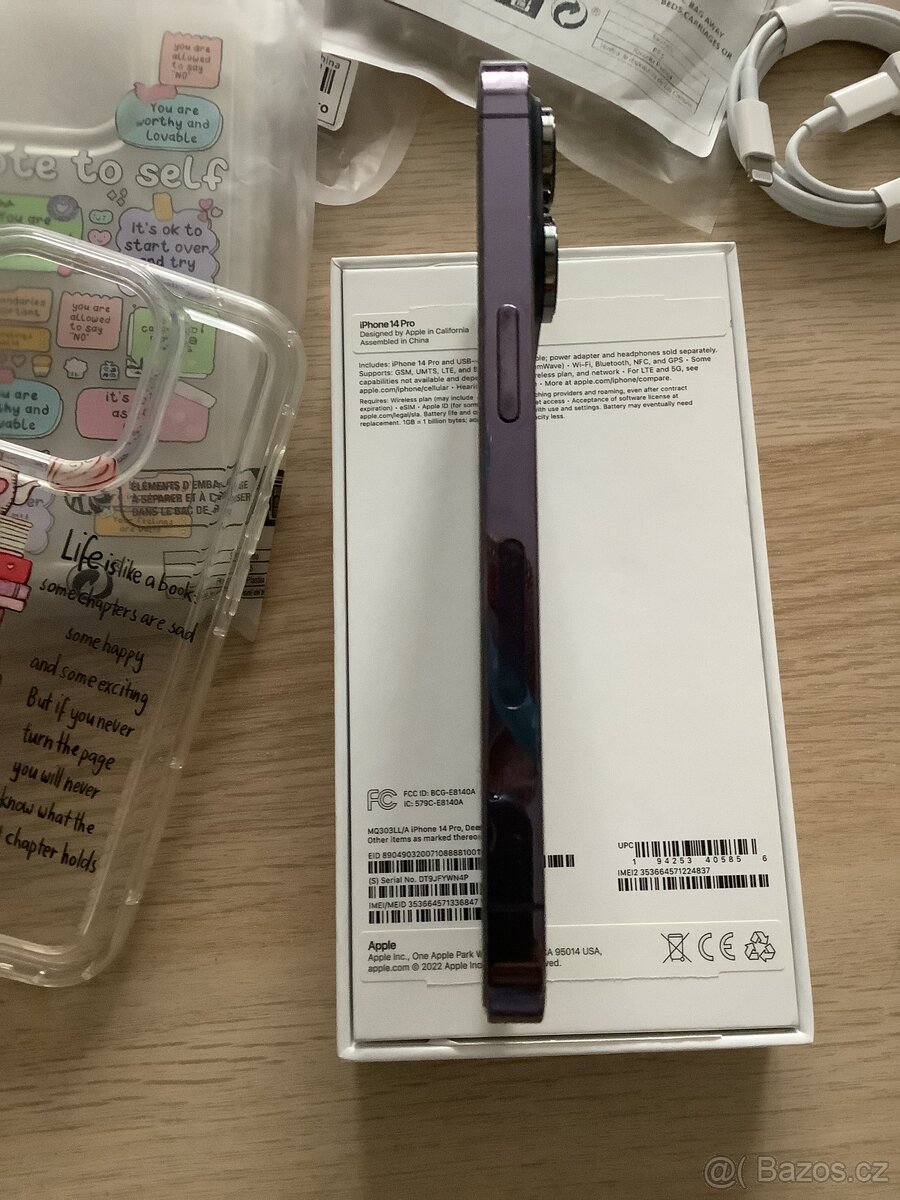 iPhone 14 PRO 1TB fialový - 4