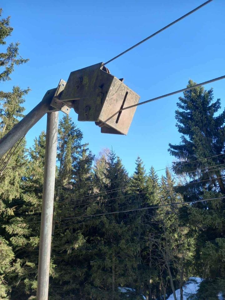 Prodám lyžařský vlek-lanovku na kotvičky - 4