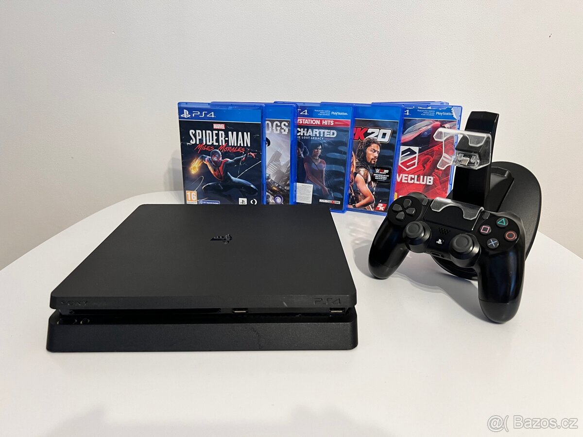 PlayStation 4 Slim 1TB (PS4) slušný stav - 4