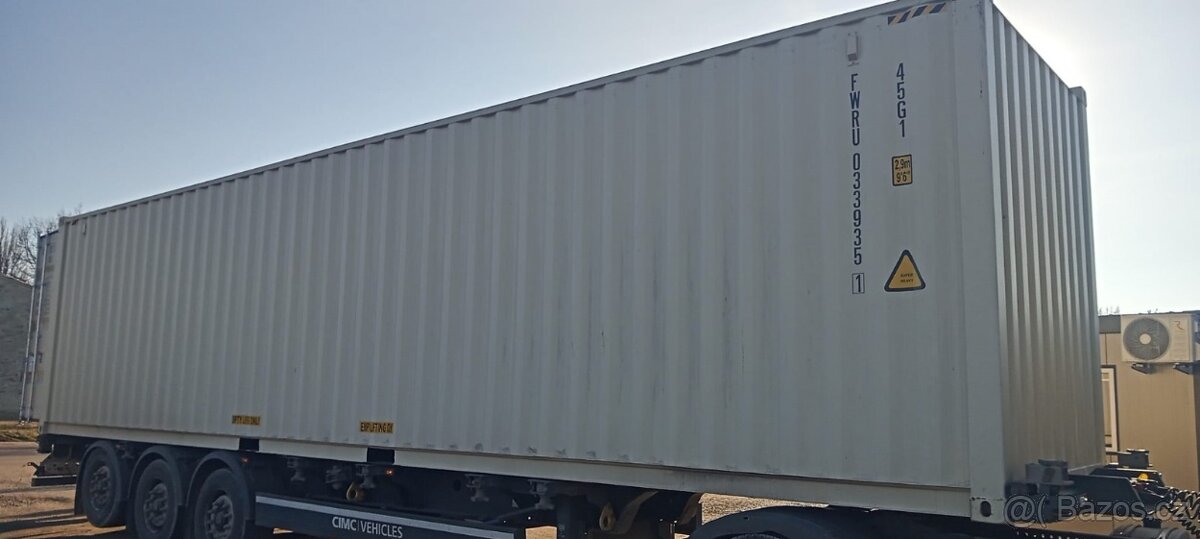 Nový lodní kontejner rv 2025 one way dv 20“ HC 40" - 4