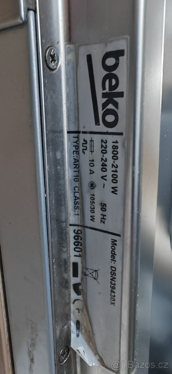 Vestavná myčka Beco - funkční - 4