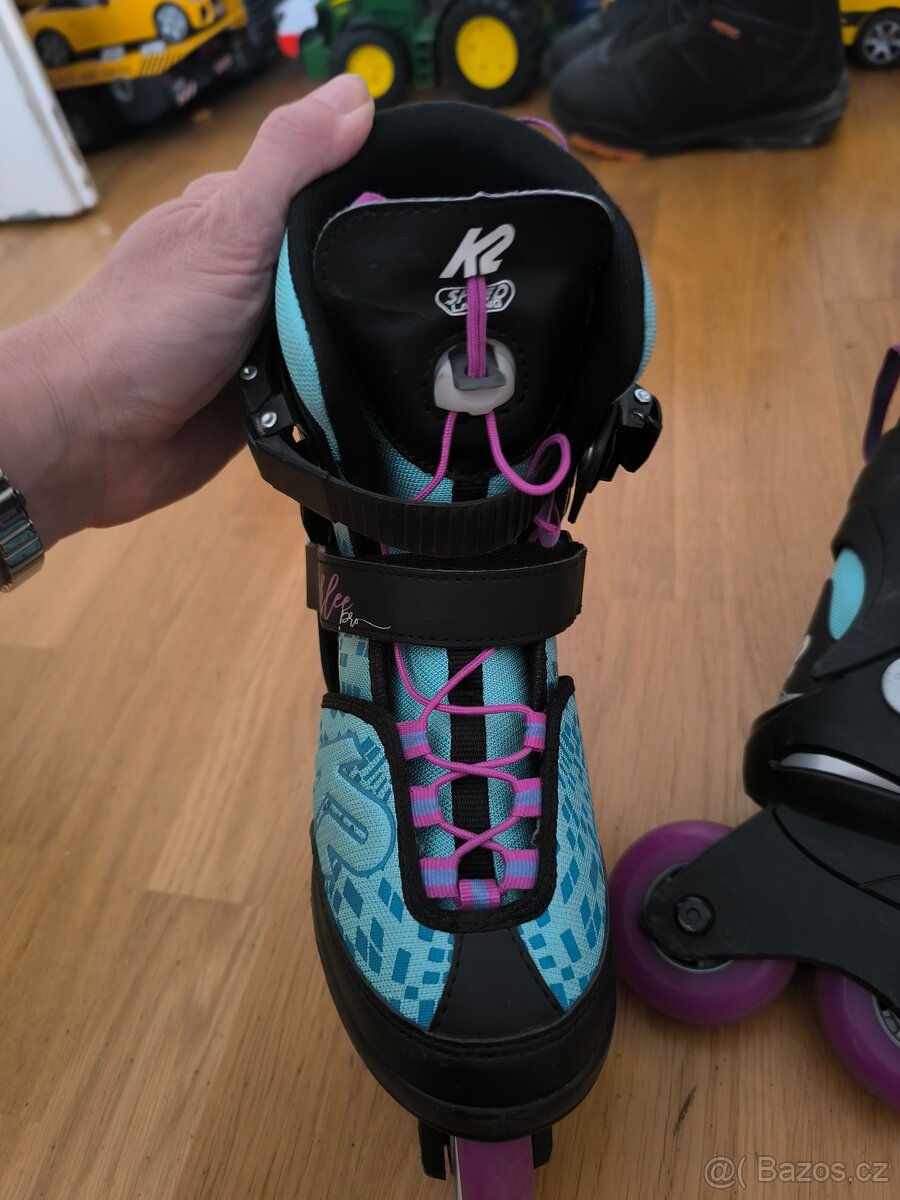 Dětské rostoucí brusle K2 Marlee 32-37 - 4