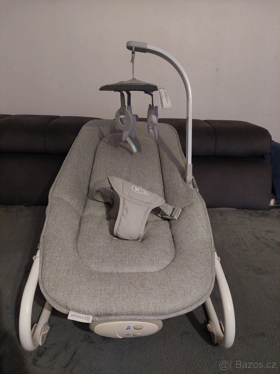 Polohovací vibrující lehátko,sedátko s melodiemi - 4