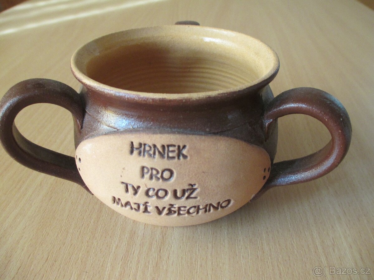 Keramický džbánek, květináč, hrnek, vázy, skleničky - 4