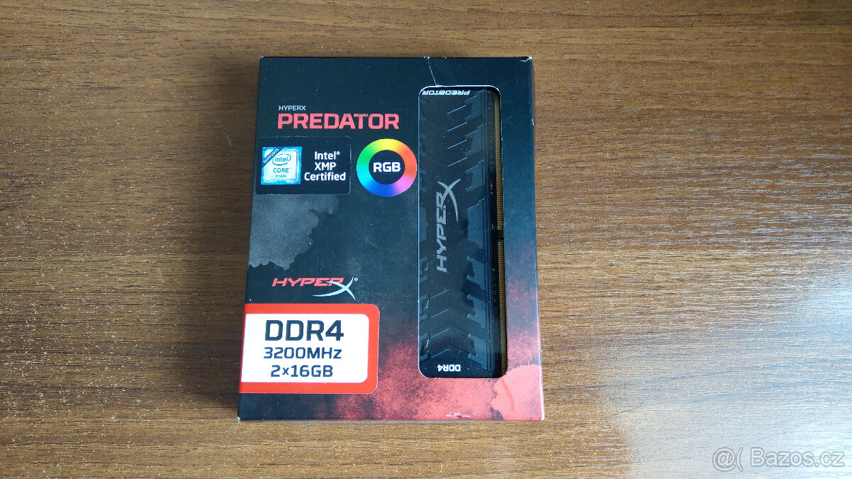HyperX Predator RGB DDR4 3200Mhz 2x16GB 32GB KIT - 4