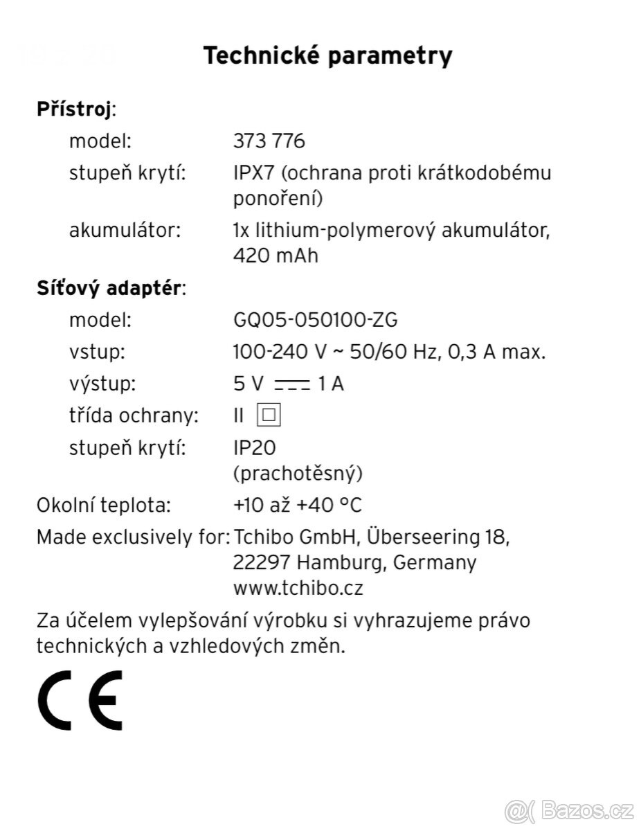 Nový Tchibo el. silikonový čisticí kartáček na obličej - 4