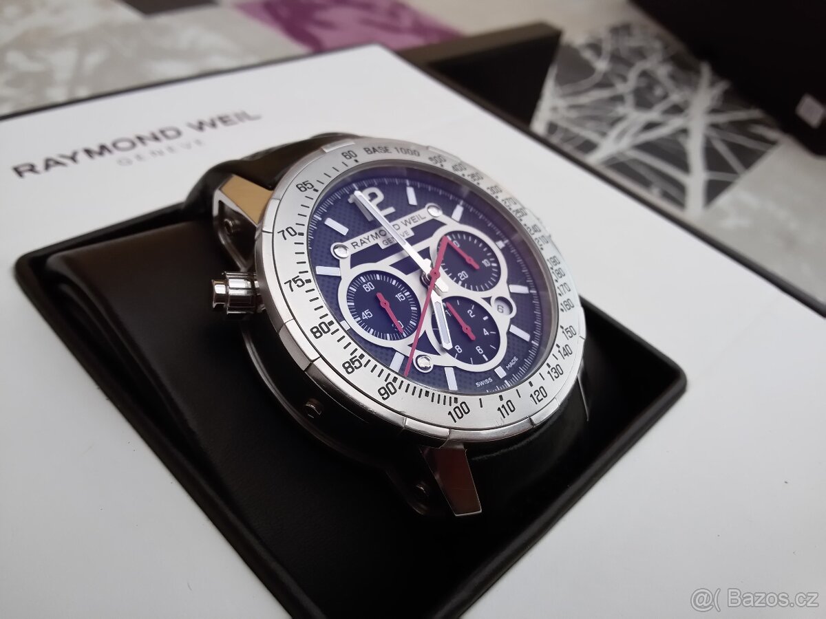 RAYMOND WEIL, model NABUCCO, originál hodinky, výborný stav - 4