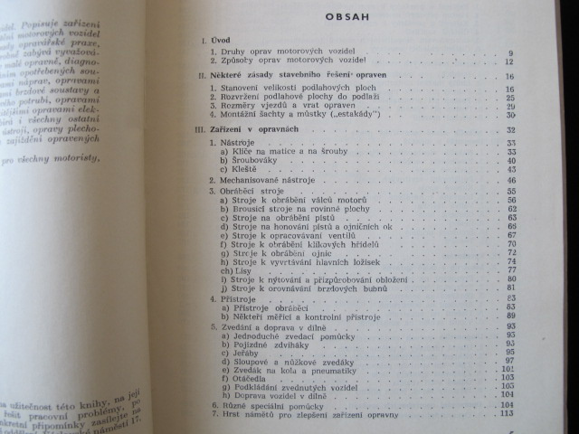 Opravy motorových vozidel O. Beneš, technická literatúra. - 4