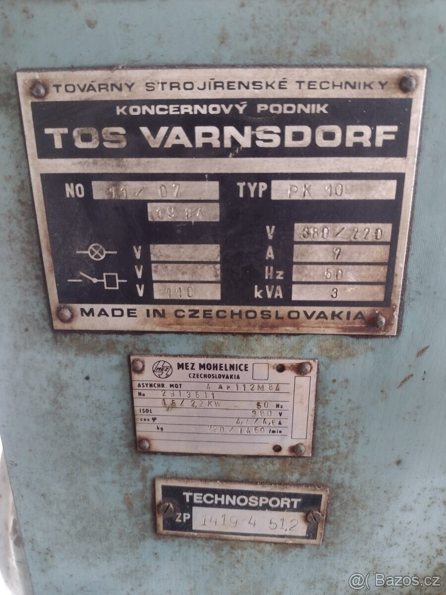 Kotoučová pila TOS PK 10 - 4