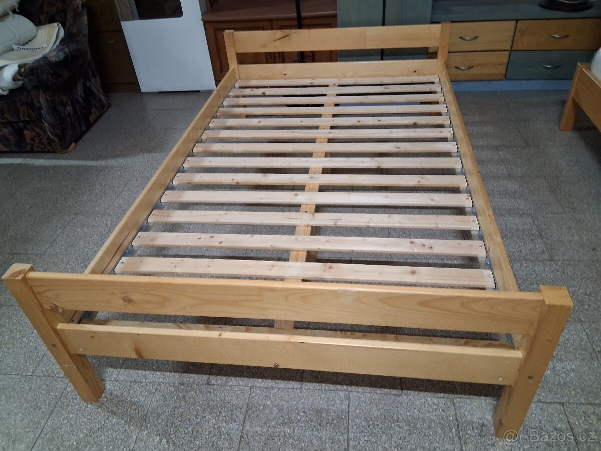 Postel borová komplet 120x200cm - 4
