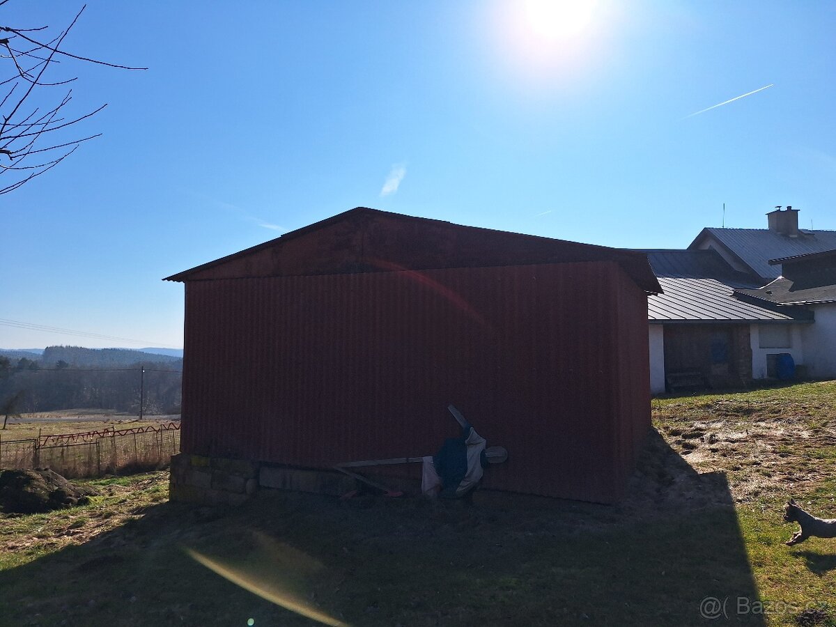 Plechová stáj/hala - 4