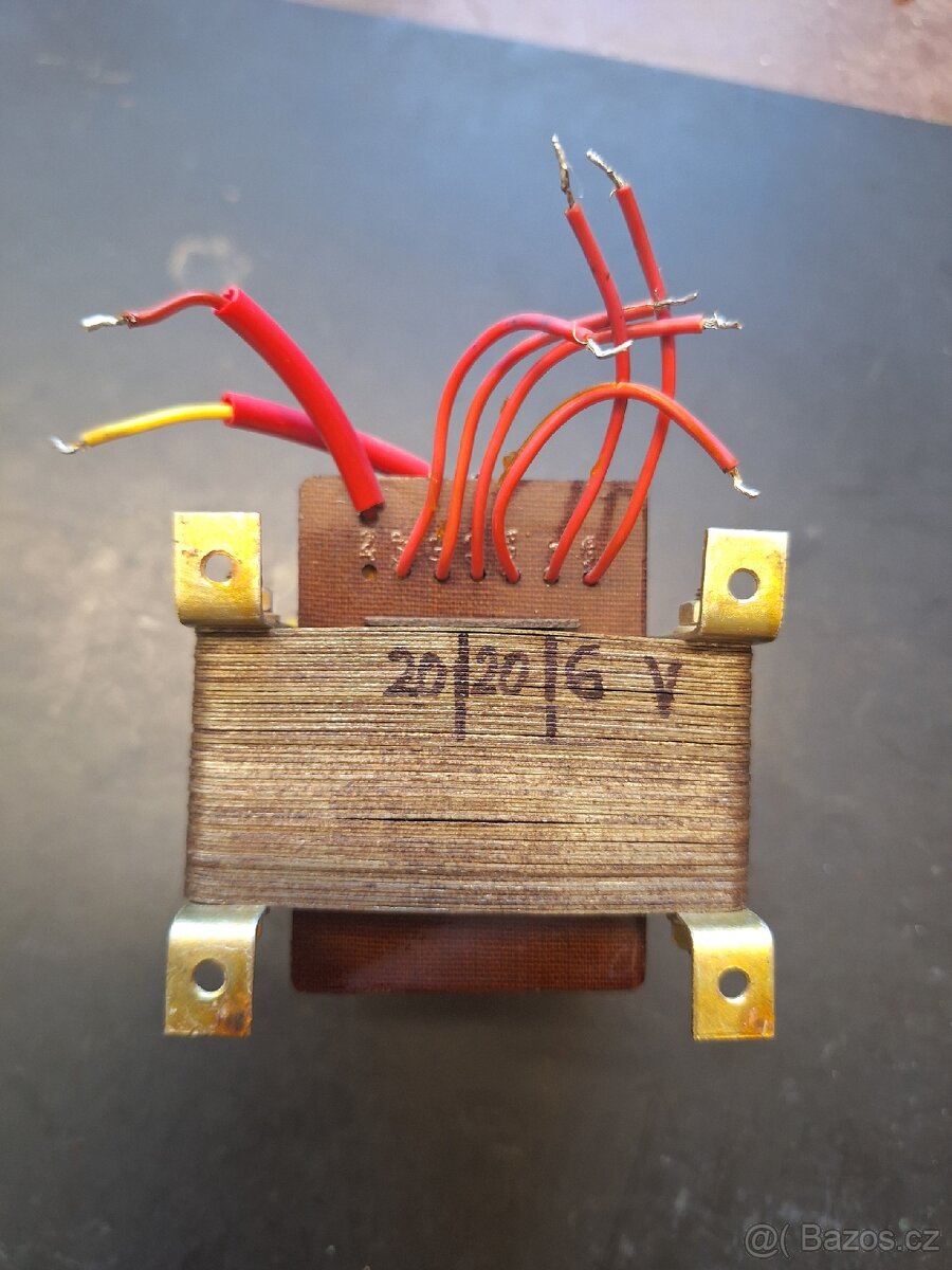 Transformátor 6V a 2x 20V - 4