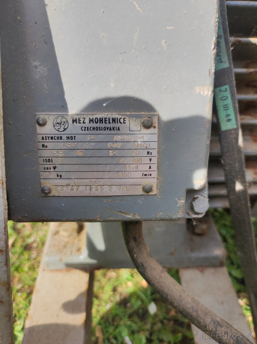 Cirkulárka MEZ Mohelnice AP 132S-4 5.5kW - 4
