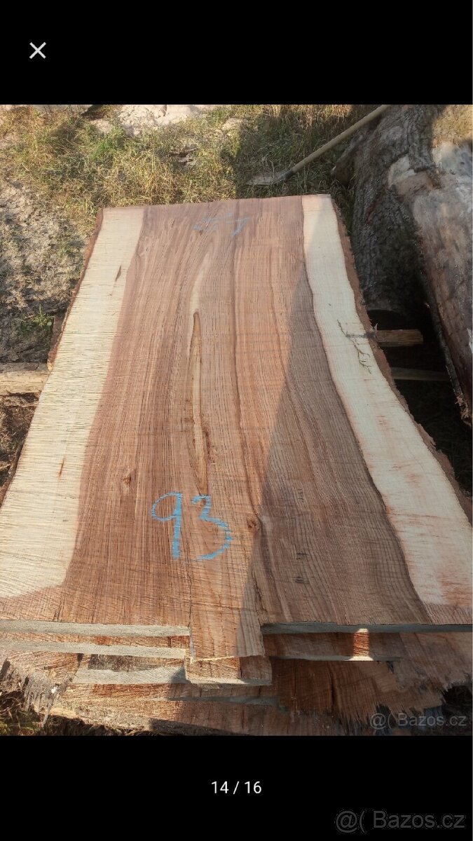 Fošny jasan,modřín ,XXL fošny - 4