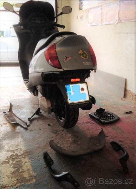 Náhradní díly na Honda Pantheon 125 - 150 2T - 4