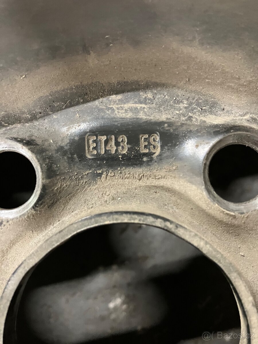 Originální plechové disky WW 6Jx15 5x100 ET 43 - 4