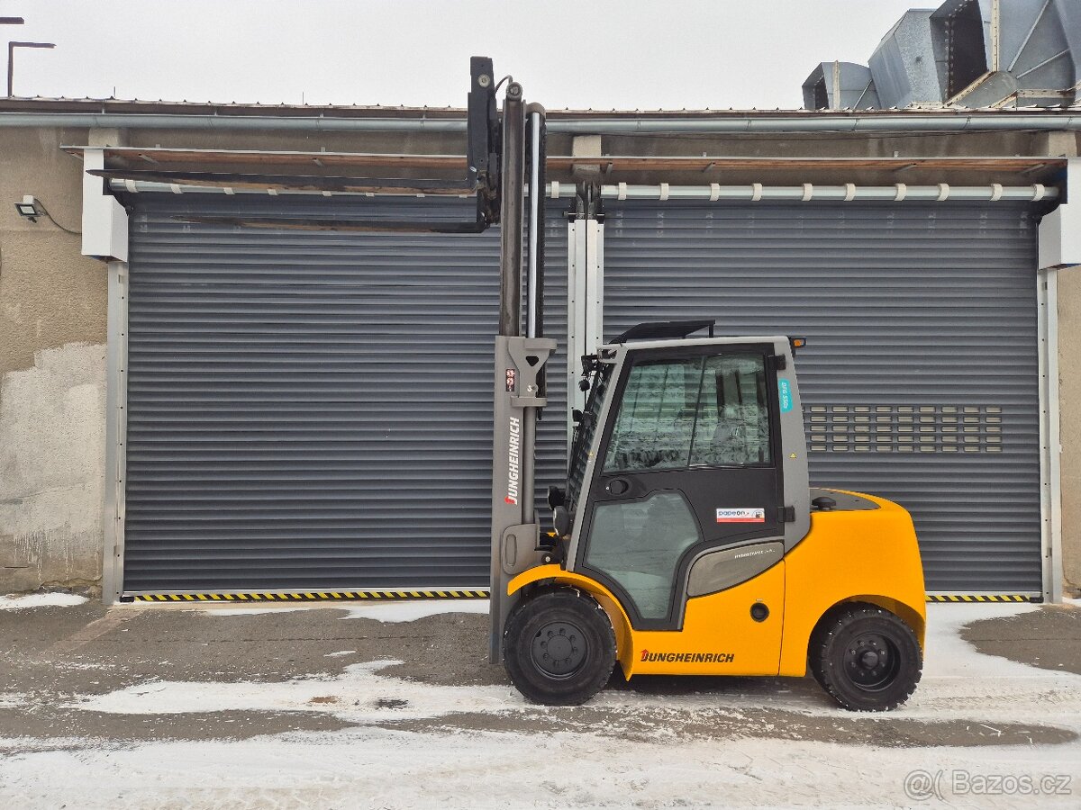 Použitý vysokozdvižný vozík Jungheinrich 5t, nafta - 4