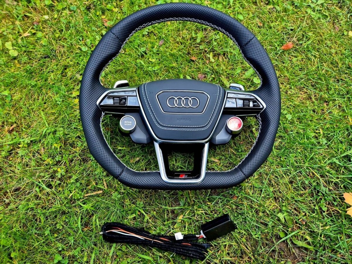 VYHRIEVANY AUDI VOLANT - sport - START/STOP ovladanie - 4