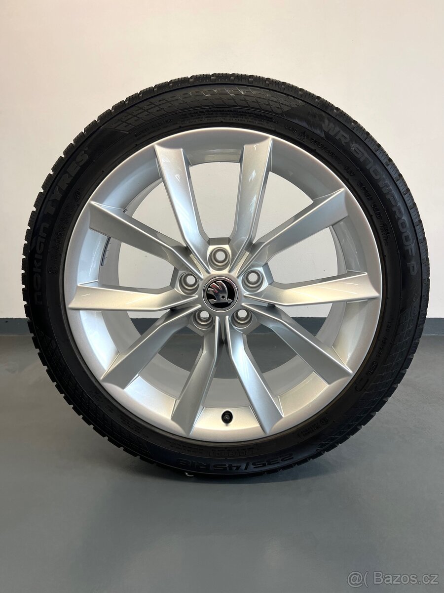 Zimní ❄️ Alu kola Modus, Škoda Superb 3, 5x112 r18 - 4