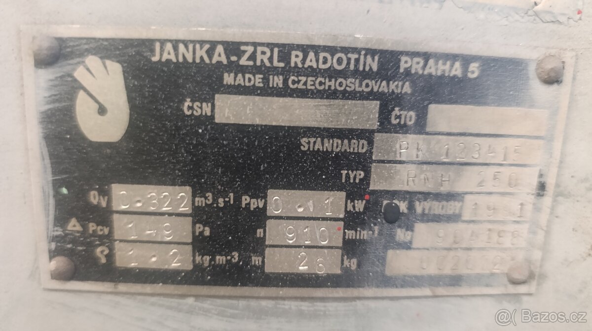 Ventilátor průmyslový - 4