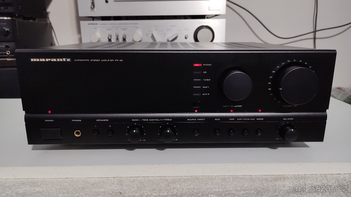 Marantz PM-62 Stereo Integrated Amplifier / Phono In - 4