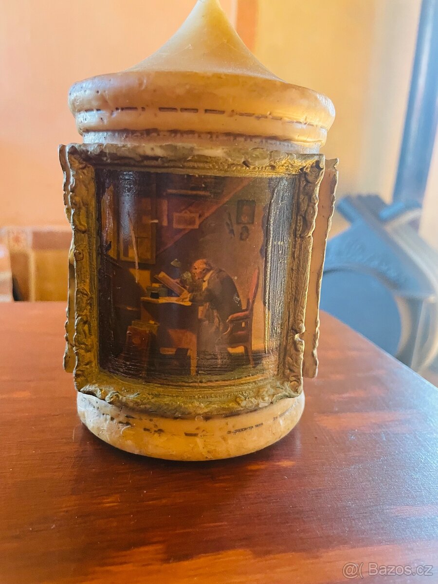 Vintage svíčka - 4