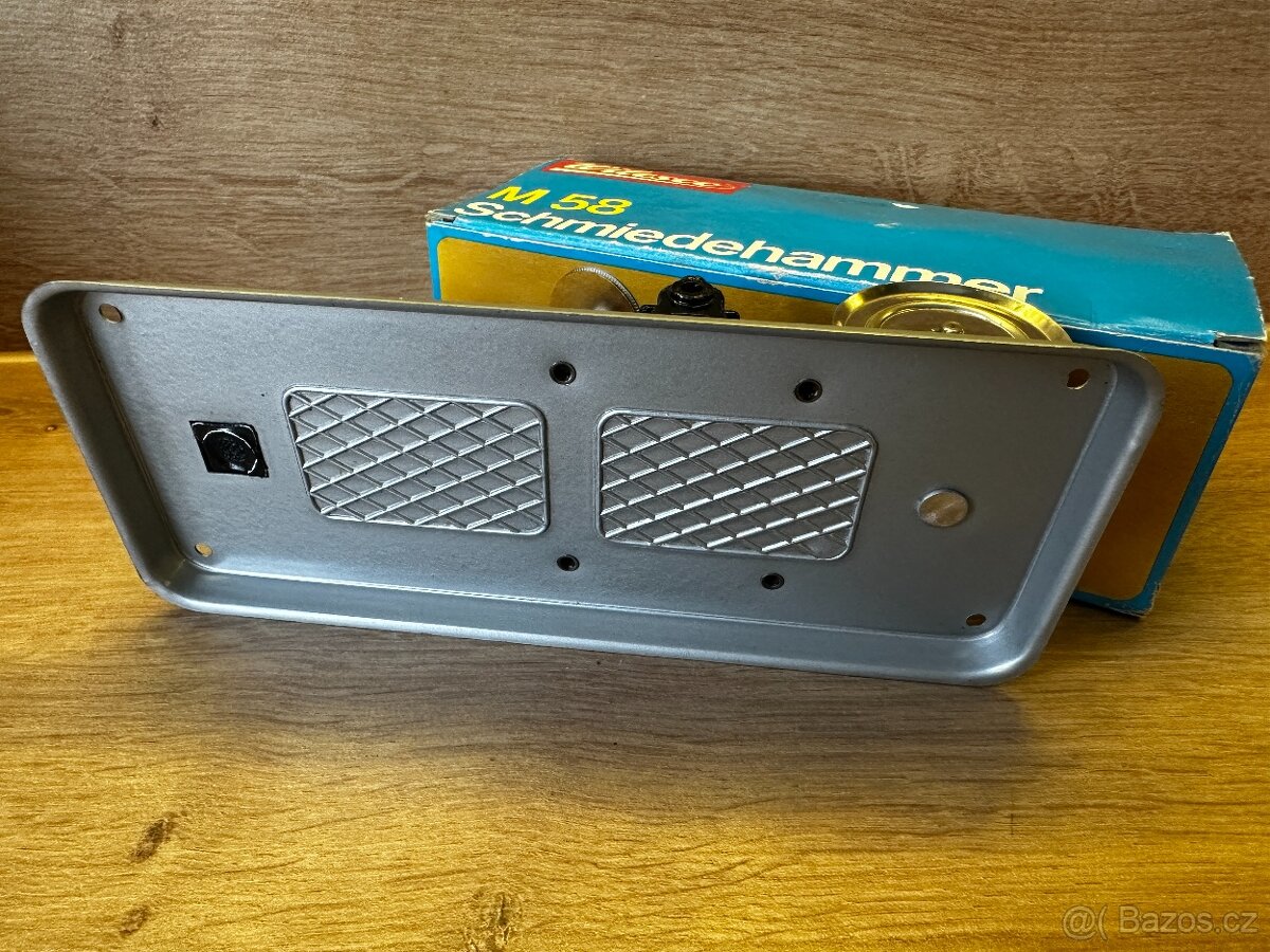 Parní stroj - Vintage buchar Wilesco M58 z roku 1975 - 1990 - 4