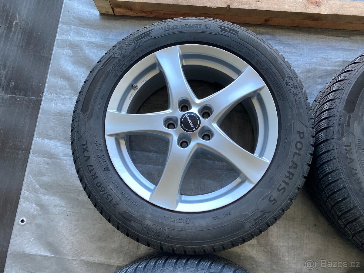 17 alu Borbet 5x112 mm, 4ks - 4