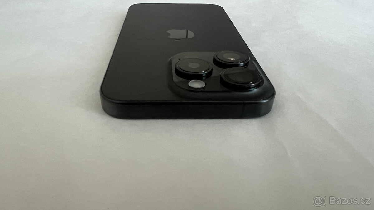 APPLE IPHONE 15 PRO 128 GB ČERNÝ,12 MĚS.ZÁRUKA,JAKO NOVÝ - 4