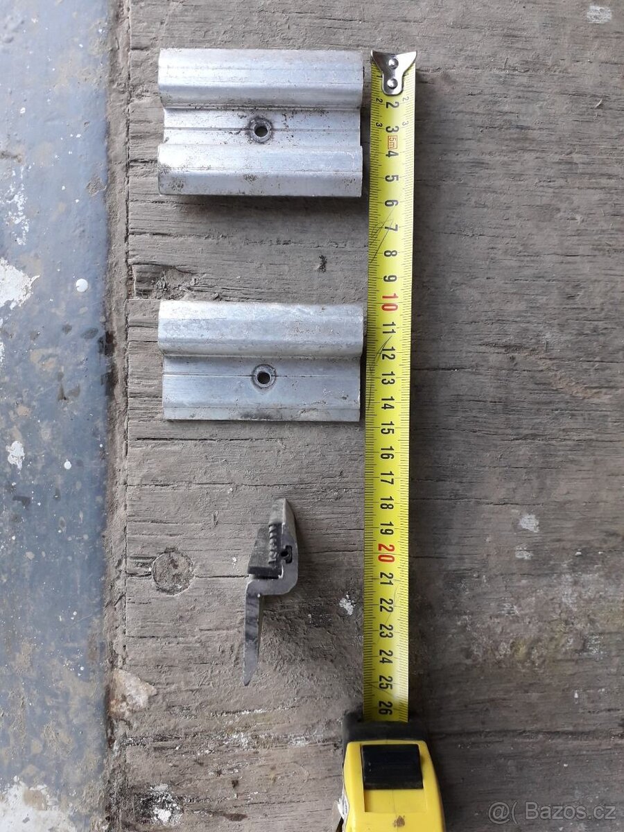 originál AL úchyty pro bezrámové FVP Solibro, Q-CELLS, atd. - 4