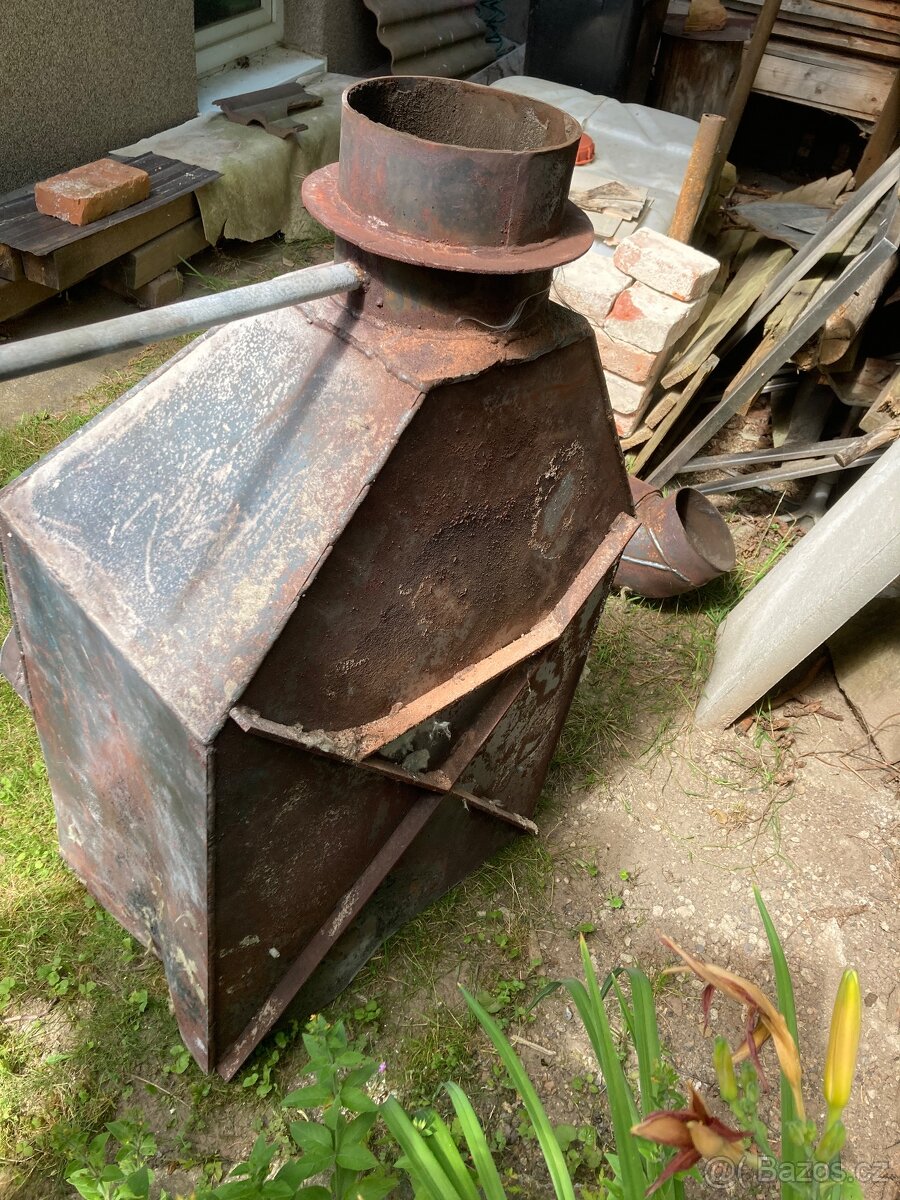 krbová vložka s klapkou,šamotky - 4