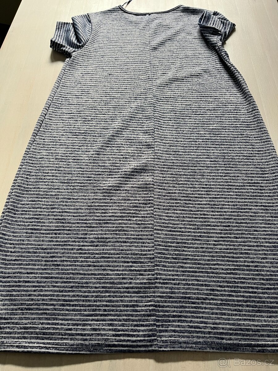Letní proužkované šat vel M - 4