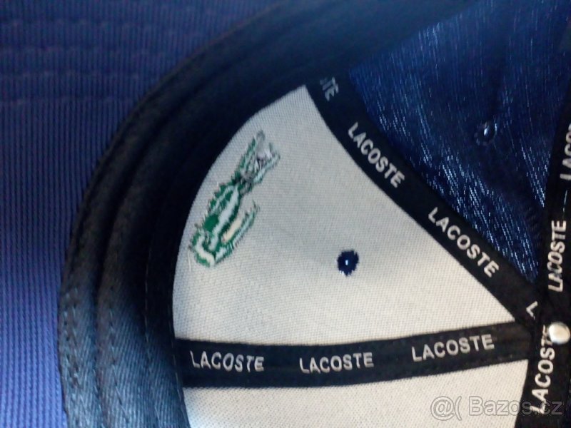 NOVÁ KŠILTOVKA ČEPICE LACOSTE - 4
