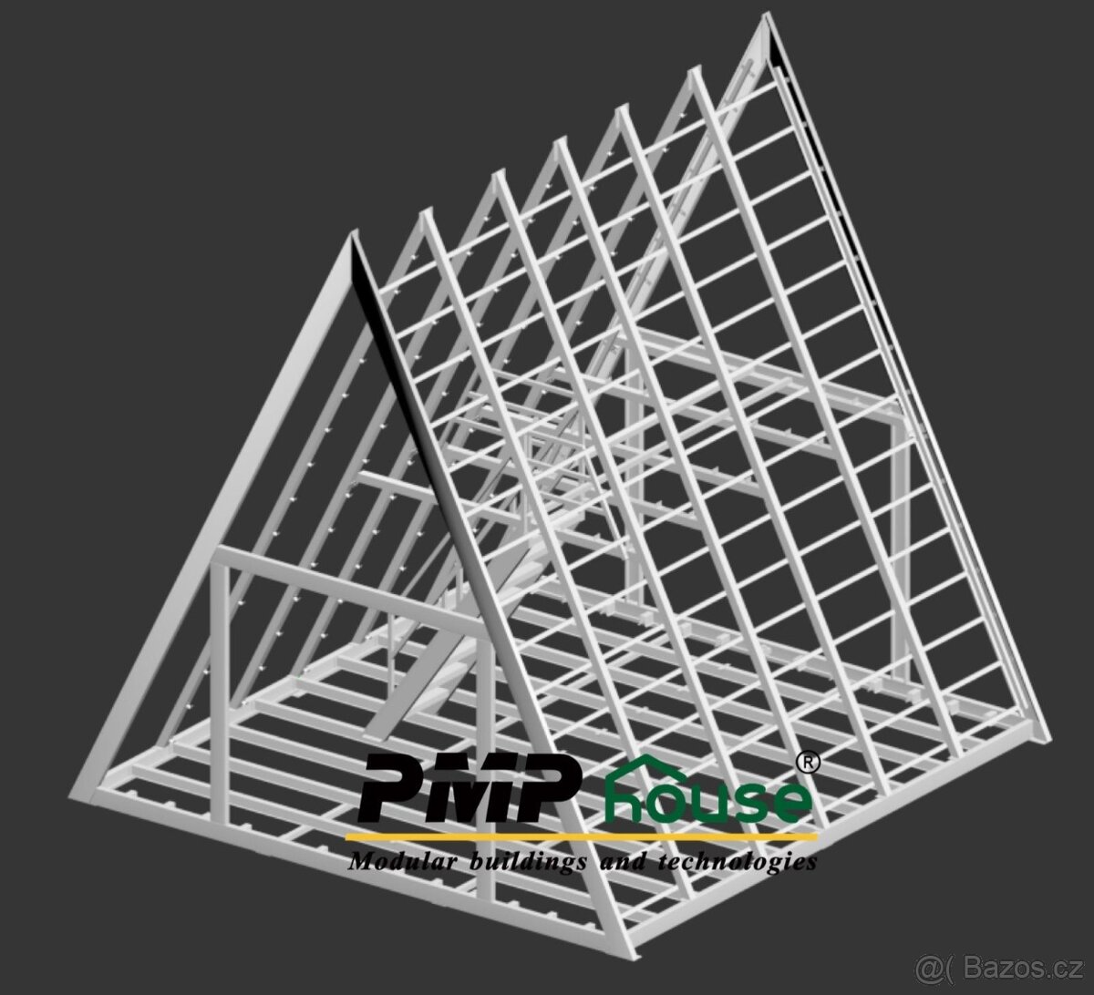 A - FRAME dům z ocelové konstrukce - 4