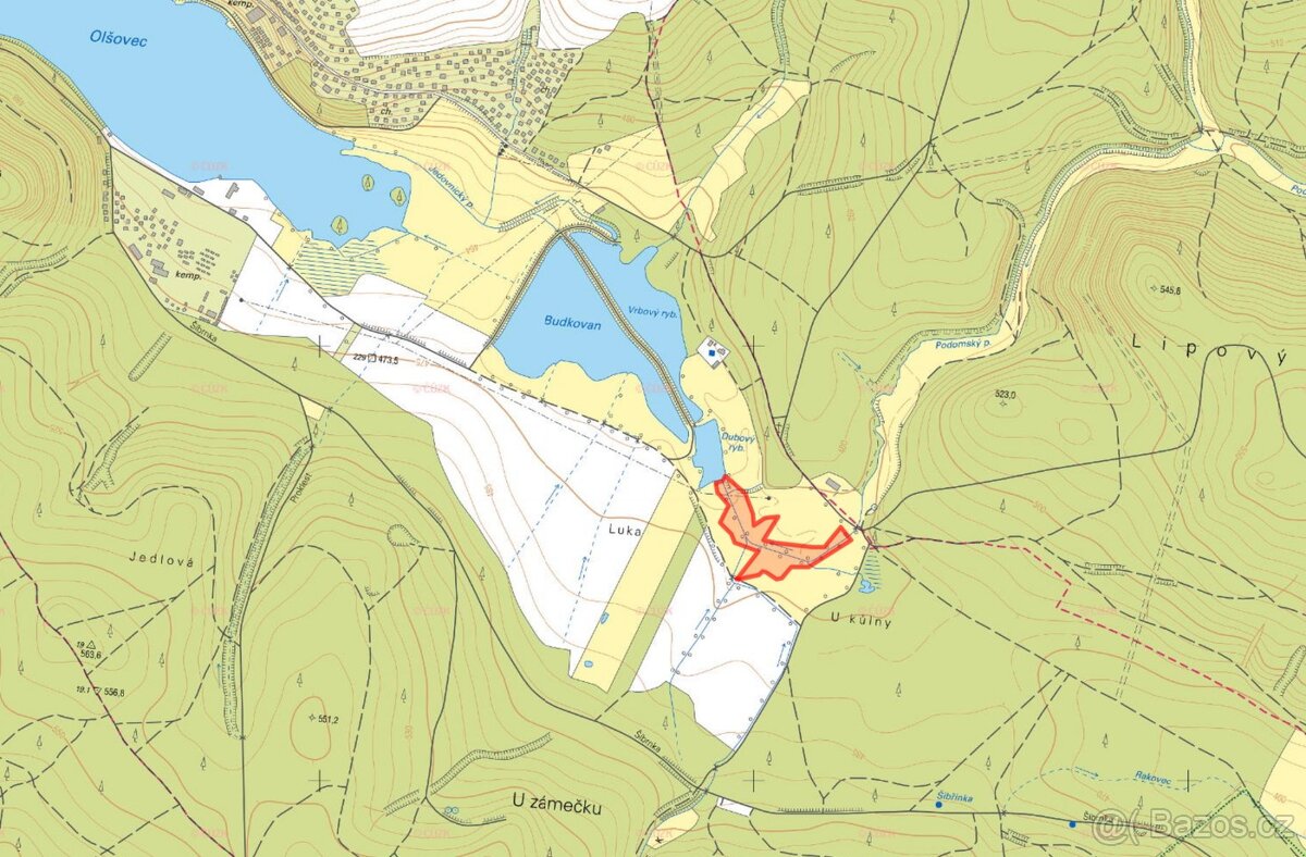 Louka, prodej, Lažánky, Blansko - 4