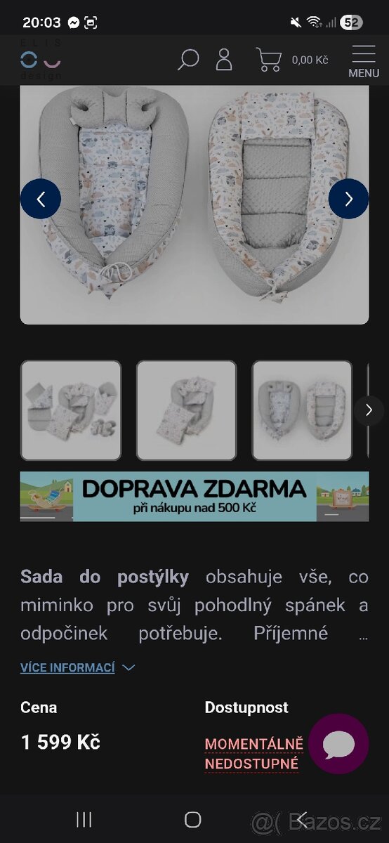 Kojenecké hnízdečko - 4