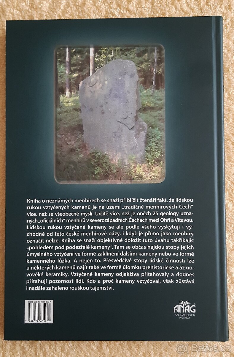 Neznámé menhiry v Čechách a na Moravě-MUDr.Zemek - 4