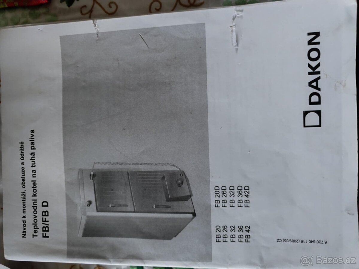 Kotel Dakon FB 20 litinový - 4
