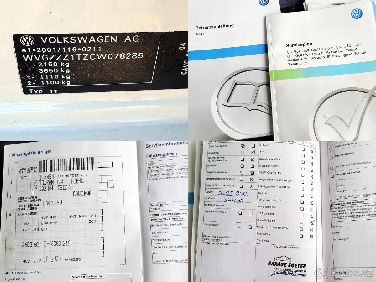 Volkswagen Touran, 1,4 DSG Highline, nové ROZVODY - 4