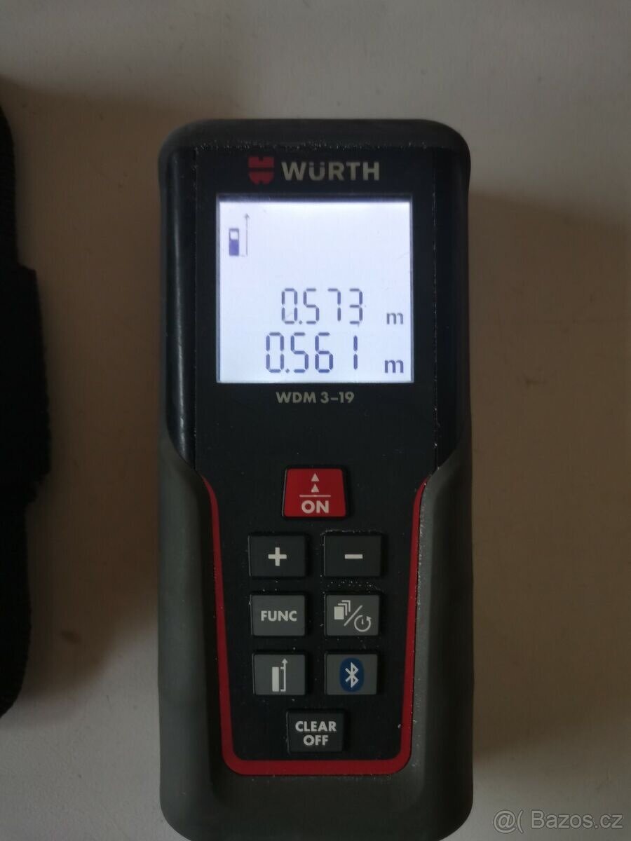 Laserový měřič vzdálenosti WURTH WDM 3-19 - 4