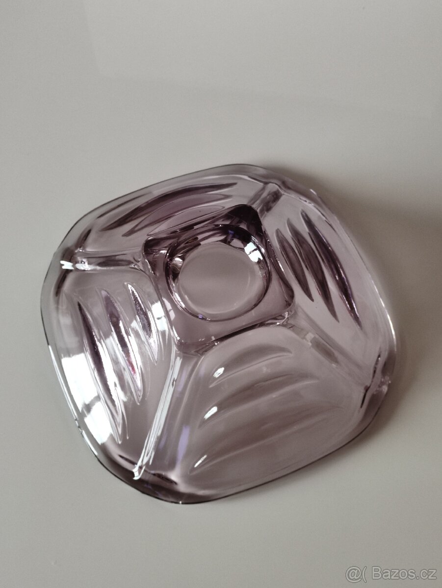 Mísa - bowl, ametystová, V. HNuš - 4