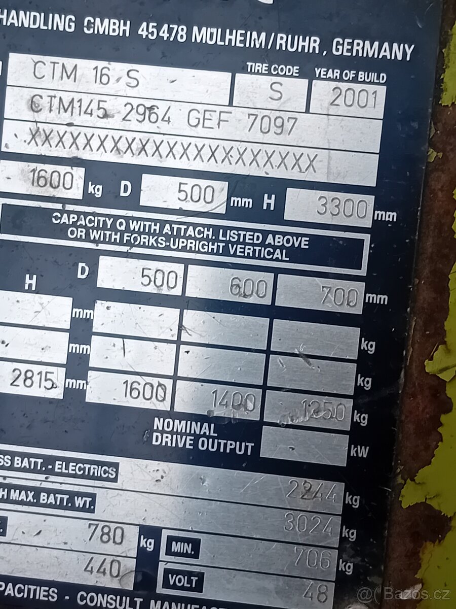 Prodám vzv Clark - 4