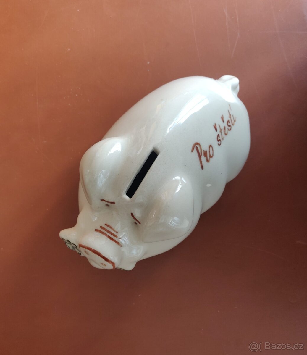 Keramicke prasatko pokladnicka - 4