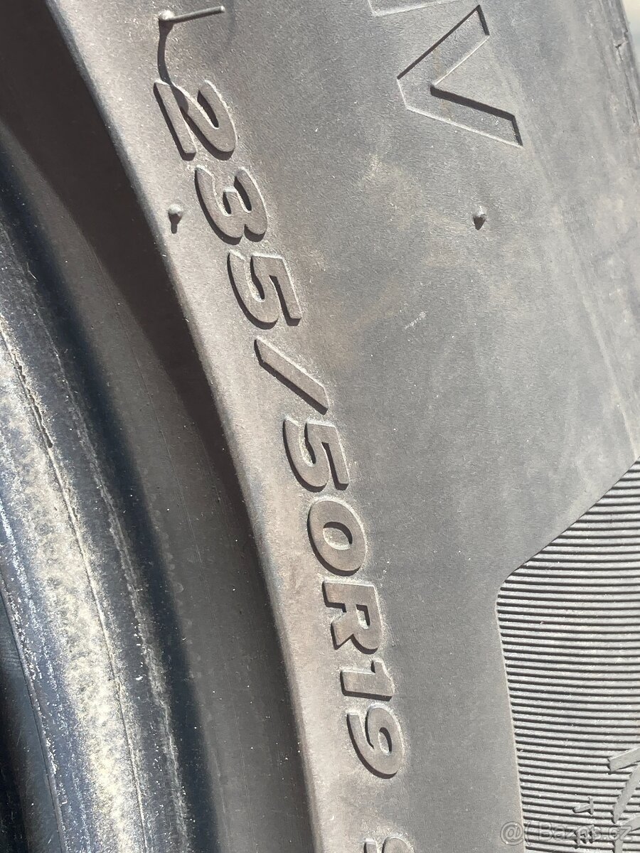 4x 235/50r19 letní - 4