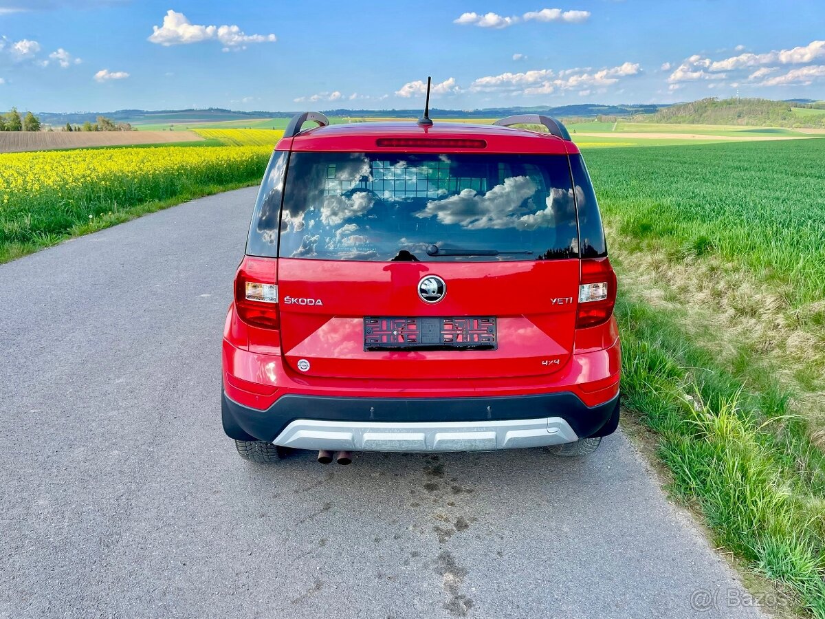 Škoda Yeti 2.0TDi 103kw Outdoor AUTOMAT Nová STK