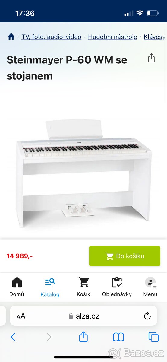 Elektrický klavír - Steinmayer - 4