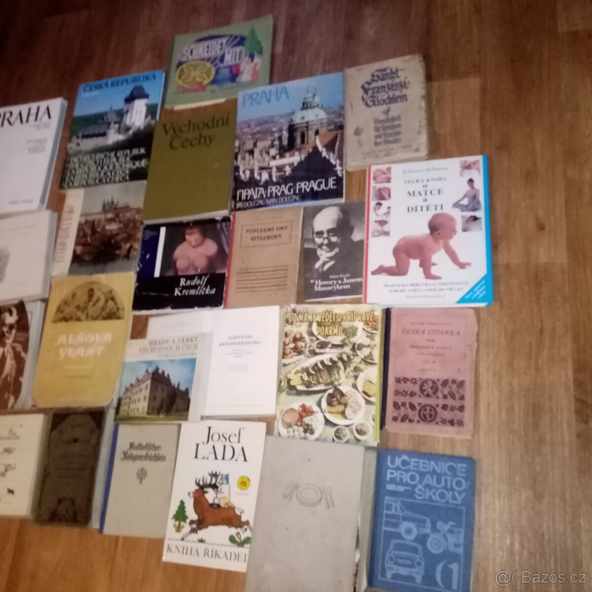 PRODÁM RŮZNÉ STARÉ KNIHY - UMĚNÍ HISTORIE, MÍSTOPIS AJ. - 4