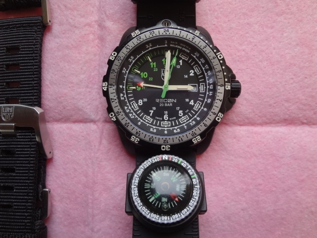 Luminox recon point man 8831 KM s GMT. - 4